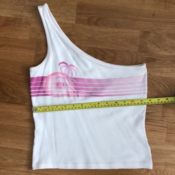 🌴 One shoulder palm tree top 🌴 - Picture 2 of 4